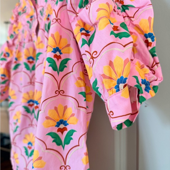 Avara Maya Pink Multi Floral Top - Picture 3 of 5